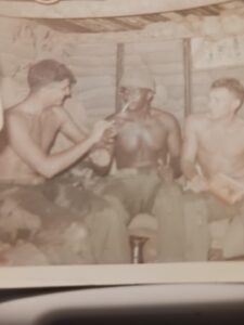 Old photo of Bill Lakin in Vietnam