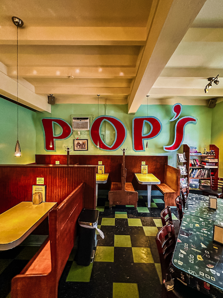 Pops Ice Cream and Soda Bar.